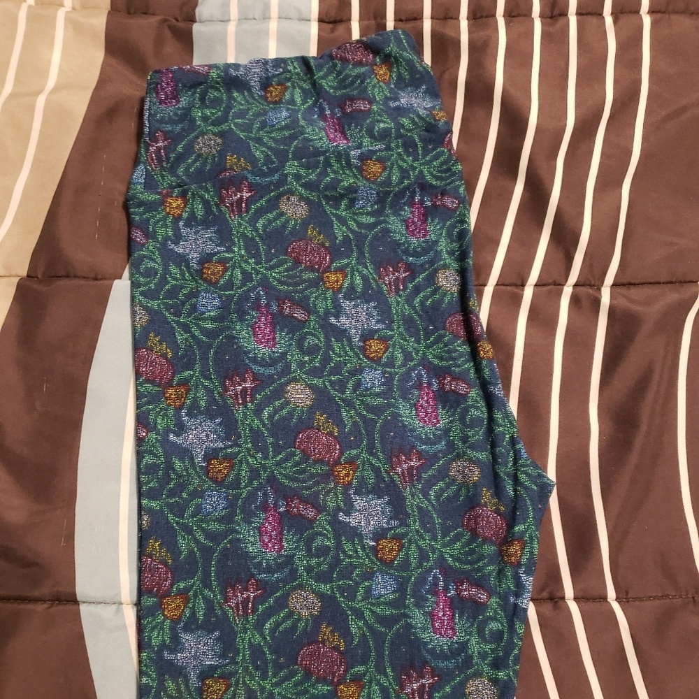 Lularoe TC leggings floral print